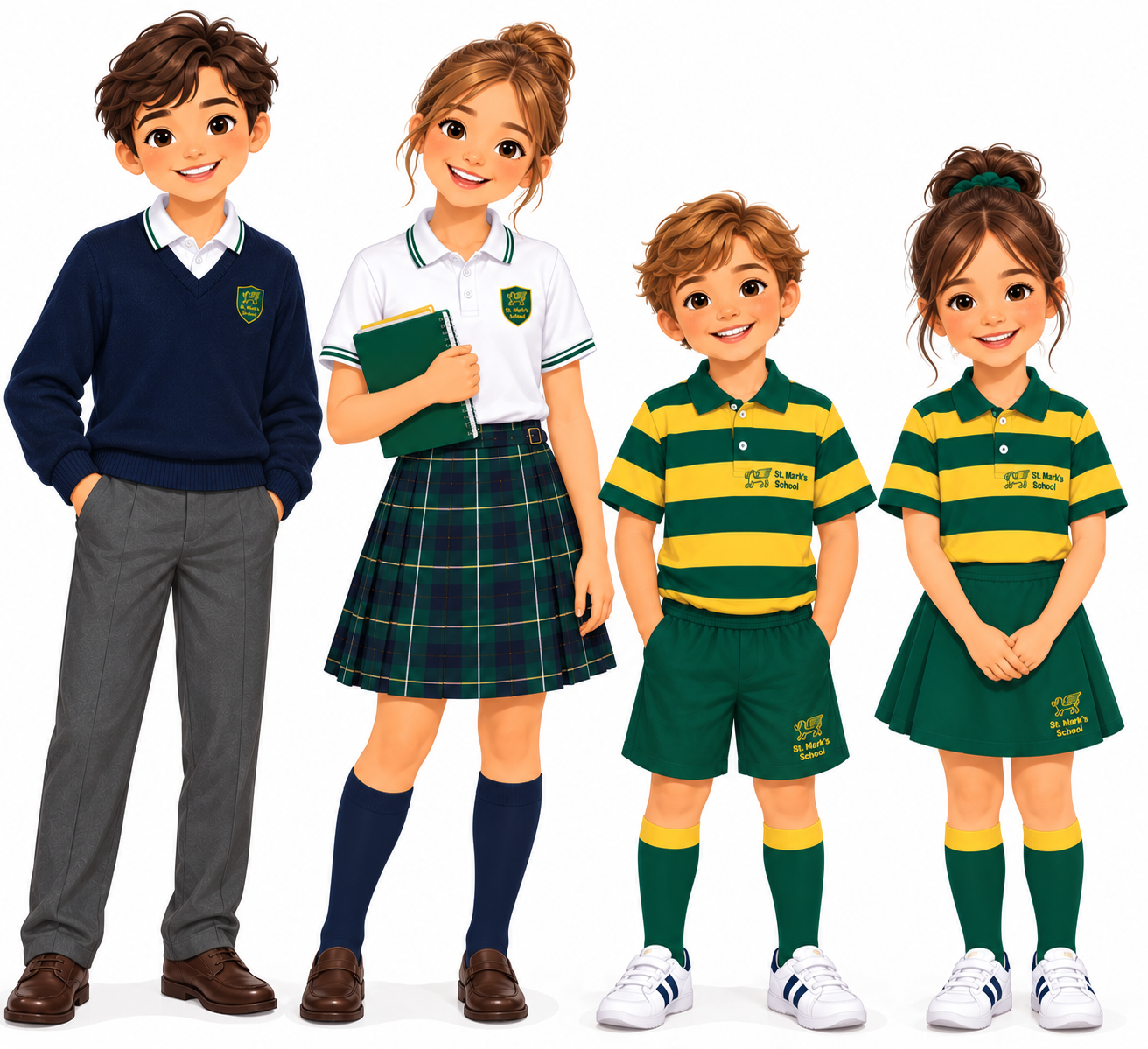 Uniformes alumnos