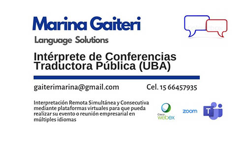 R11 Marina Gaiteri Language Solutions