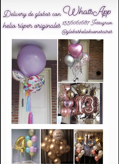 globo helio BA Livings Kids